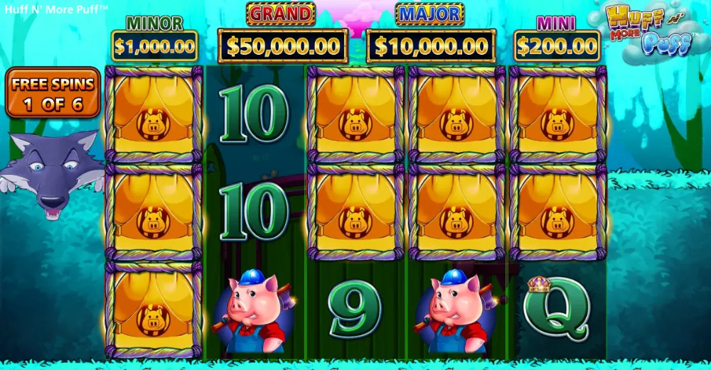 Huff N' More Puff Slot Online